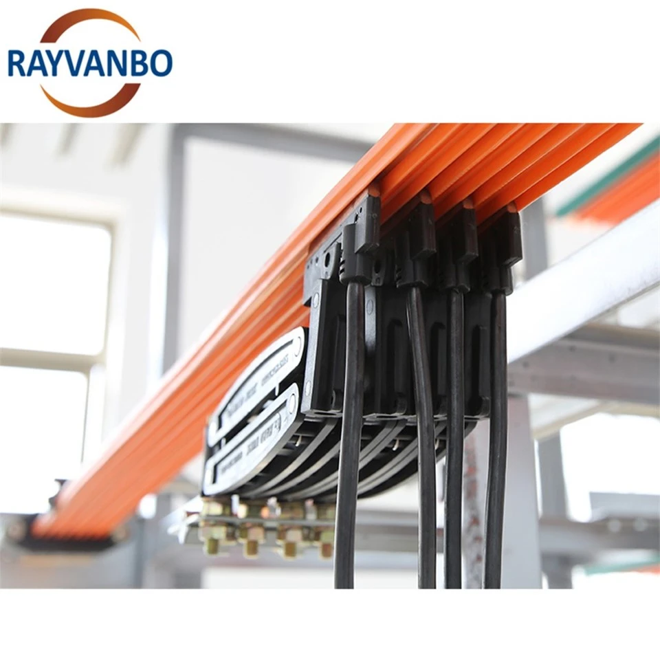 China Supplier Seamless Busbar Line 3P 4P 6P Power Flexible Seamless Copper Busbar For Crane high quality
